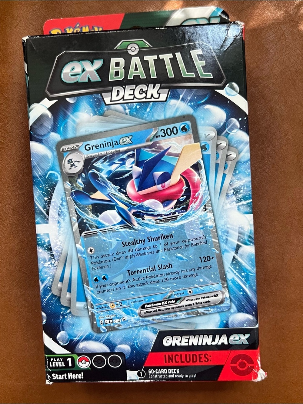 Pokémon Trading Card Game Greninja ex Battle Deck 60-card starter Deck